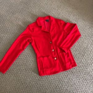 Tahari soft cotton blend casual blazer